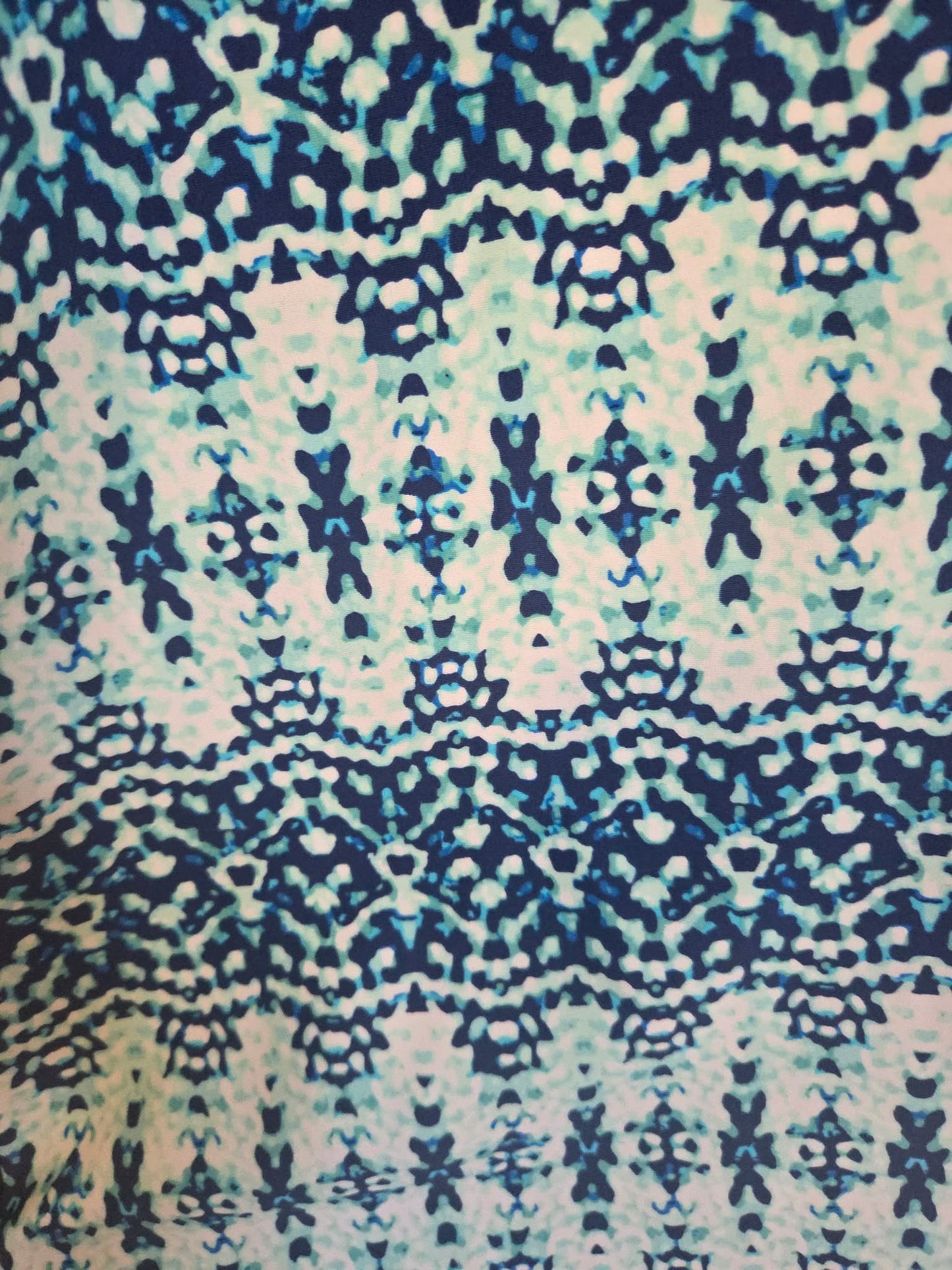 Navy Tribal Top