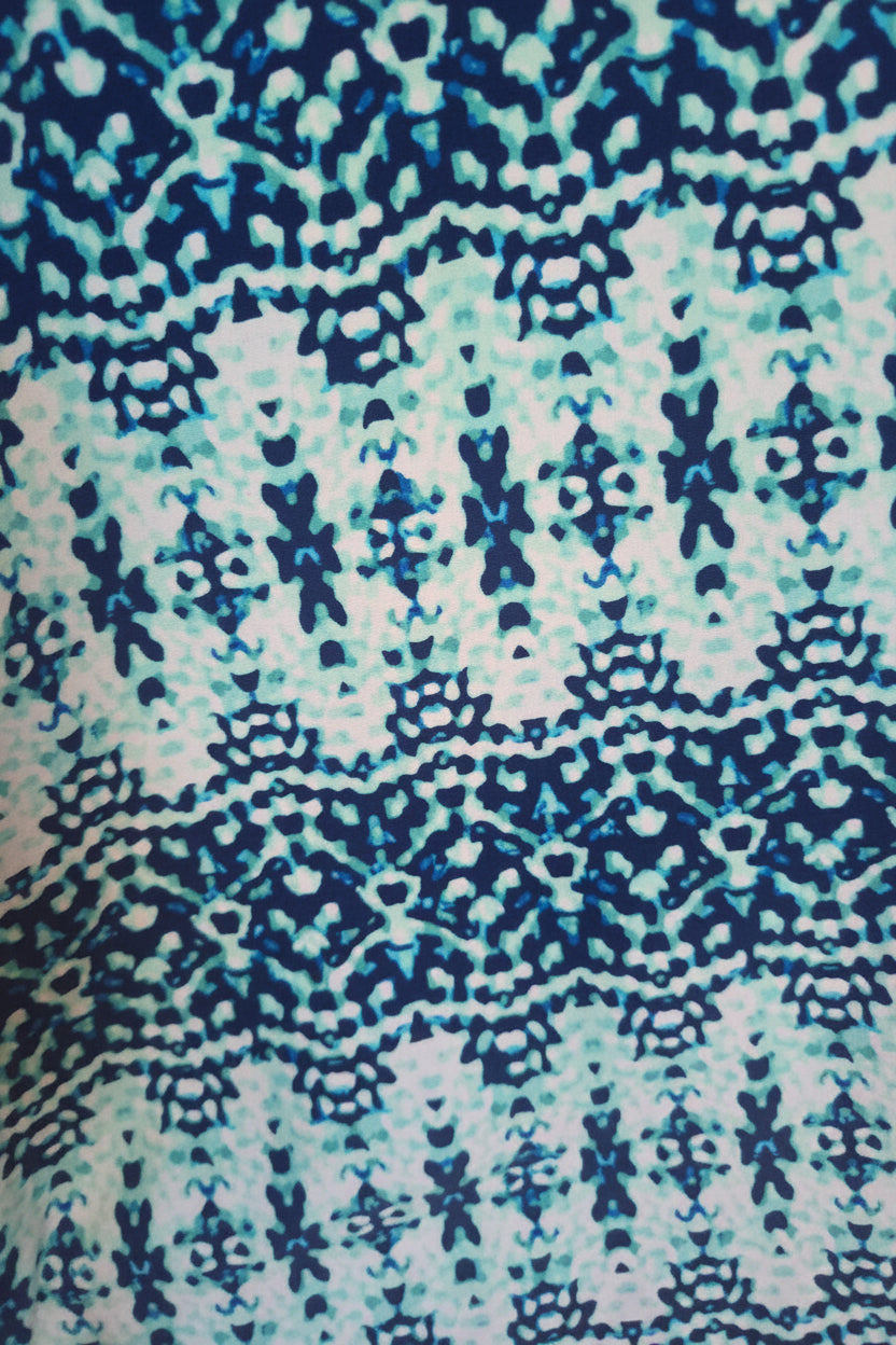 Navy Tribal Top
